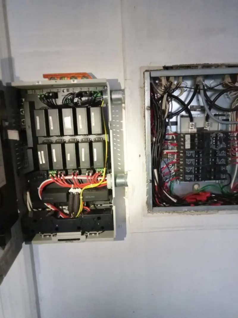 Electrical panel upgrade completed for Electrical Inspection in Olive